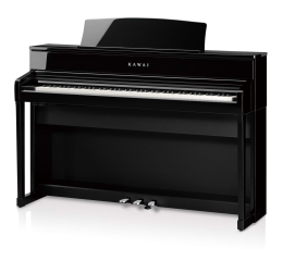 Kawai CA-701 EP Schwarz poliert Digital Piano 
