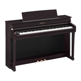 Yamaha CLP-845 R Rosenholz Digital Piano Set mit Klavierbank und Kopfhörer 