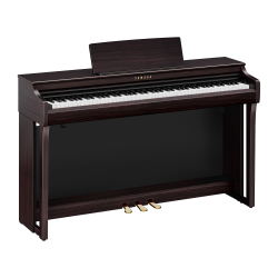 Yamaha CLP-825 R Rosenholz Digital Piano Set mit Klavierbank und Kopfhörer 