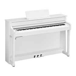 Yamaha CLP-835 W weiß matt Digital Piano Set mit Klavierbank und Kopfhörer 