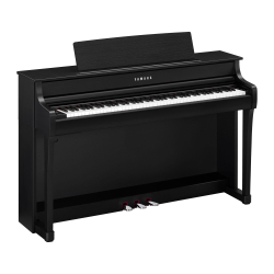 Yamaha CLP-845 B schwarz matt Digital Piano Set mit Klavierbank und Kopfhörer 
