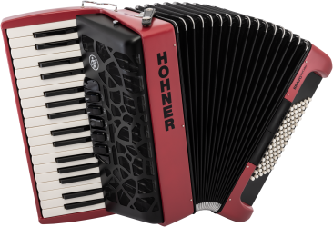 Hohner Bravo III 72 myColor silent key, Sunset 