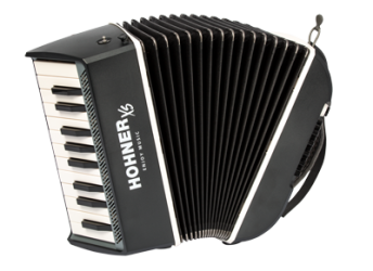 Hohner XS  Kinderakkordeon Weiß/Grau 